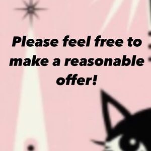 Please feel free to make an offer’